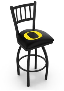 Black Oregon Ducks Swivel Counter Pub Stool