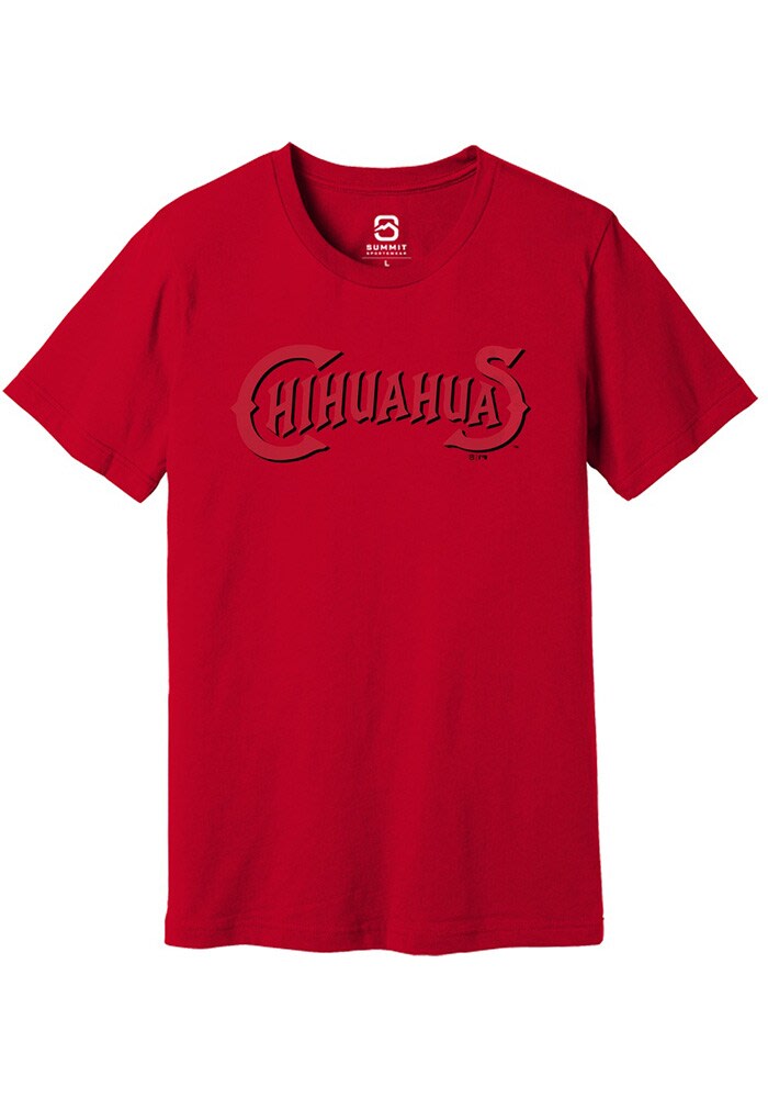 Summit Sportswear El Paso Chihuahuas RED HEATHER Alt Logo