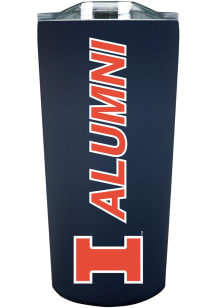Navy Blue Illinois Fighting Illini 18oz Soft Touch Alumni Stainless Steel Tumbler