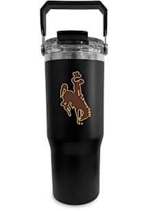 Wyoming Cowboys Bucket Stainless Steel Tumbler - Black