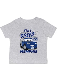 Vive La Fete Memphis Tigers Infant Full Speed Short Sleeve T-Shirt Grey