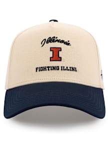 Illinois Fighting Illini Ivory 2T Tradition Adjustable Hat