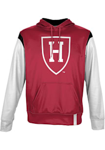 ProSphere Harvard Crimson Youth Crimson Tailgate Long Sleeve Hoodie