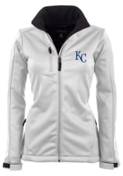 Antigua Kansas City Royals Womens White Traverse Medium Weight Jacket
