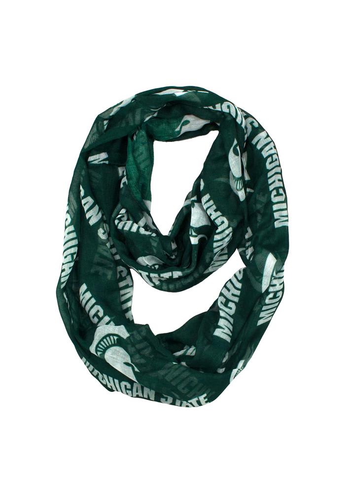 Michigan State Spartans Sheer Infinity Womens Scarf