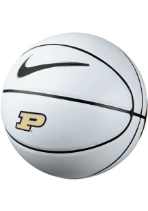 Purdue Boilermakers Brown Nike Team Logo Autograph Basketball