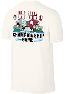 Big Ten Ivory 2025 Football Championship Stadium Short Sleeve T Shirt