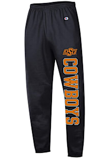 Champion Oklahoma State Cowboys Youth Black Primary Sweatpants