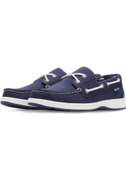 Chicago White Sox Navy Blue Solstice Canvas Boat Womens Shoes