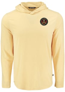 Cutter and Buck Atlanta United FC Mens Yellow Coastline Eco Hood