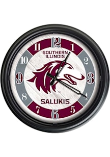 Southern Illinois Salukis Outdoor LED Wall Clock