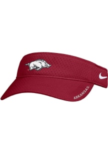 Nike Arkansas Razorbacks Mens Cardinal Softball Ace Adjustable Visor