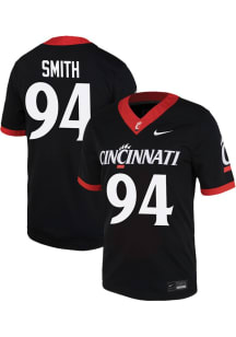 Keilan Smith Nike Mens Black Cincinnati Bearcats 94 NIL Game Name And Number Football Jersey