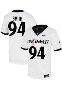 Keilan Smith Nike Mens White Cincinnati Bearcats Player NIL Game Name And Number Football Jersey