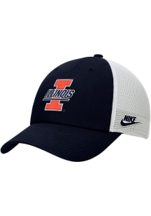 Nike Navy Blue Illinois Fighting Illini Club Meshback Adjustable Hat