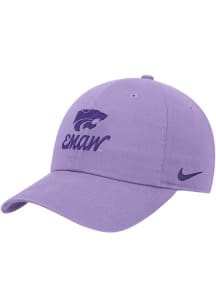 Nike Lavender K-State Wildcats Club Unstructured Adjustable Hat