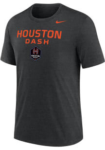 Nike Houston Dash Black Tri-Blend Short Sleeve Fashion T Shirt