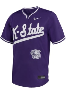 Mens K-State Wildcats Purple Nike Limited Vneck Jersey