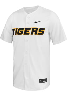 Nike Missouri Tigers Mens White Limited Full Button Jersey