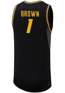 Kaleb Brown  Nike Missouri Tigers Black Replica Name And Number Jersey