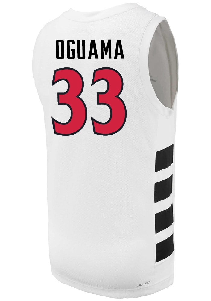 Ody Oguama Nike Cincinnati Bearcats White Replica Name And Number Jersey