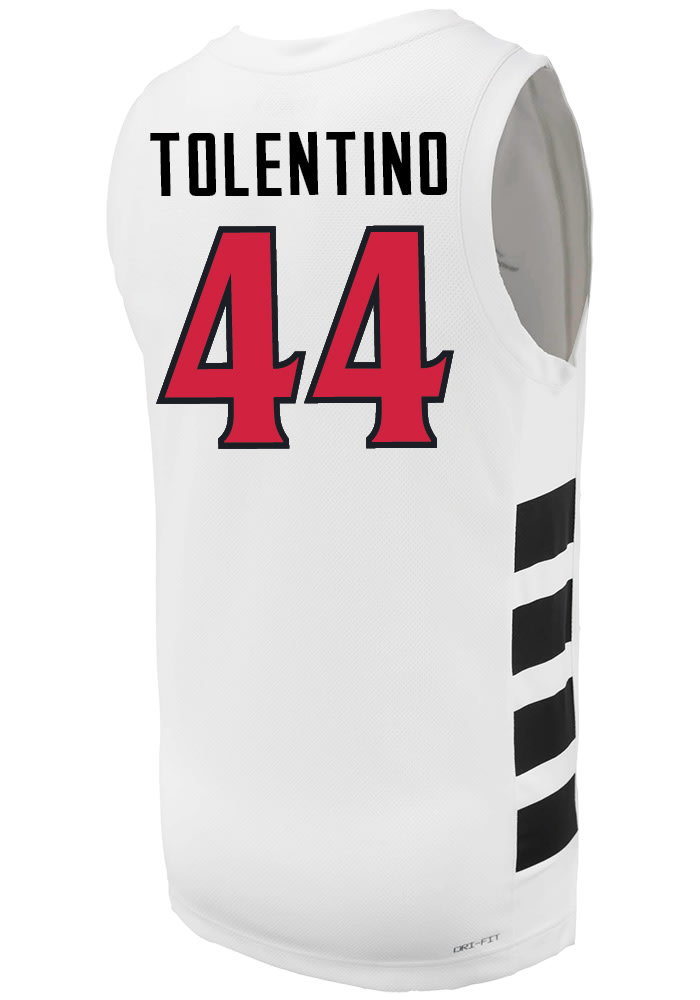 Sage Tolentino Nike Cincinnati Bearcats White Replica Name And Number Jersey