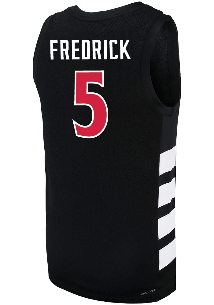 Cj Fredrick Nike Cincinnati Bearcats Black Replica Name And Number Jersey