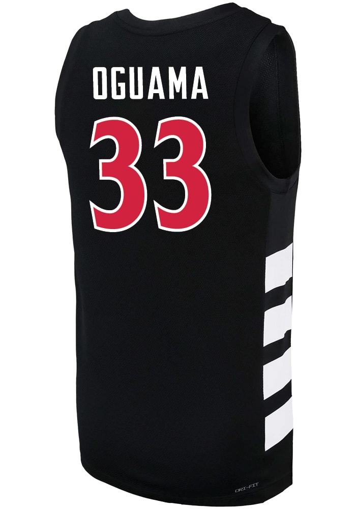 Ody Oguama Nike Cincinnati Bearcats Black Replica Name And Number Jersey