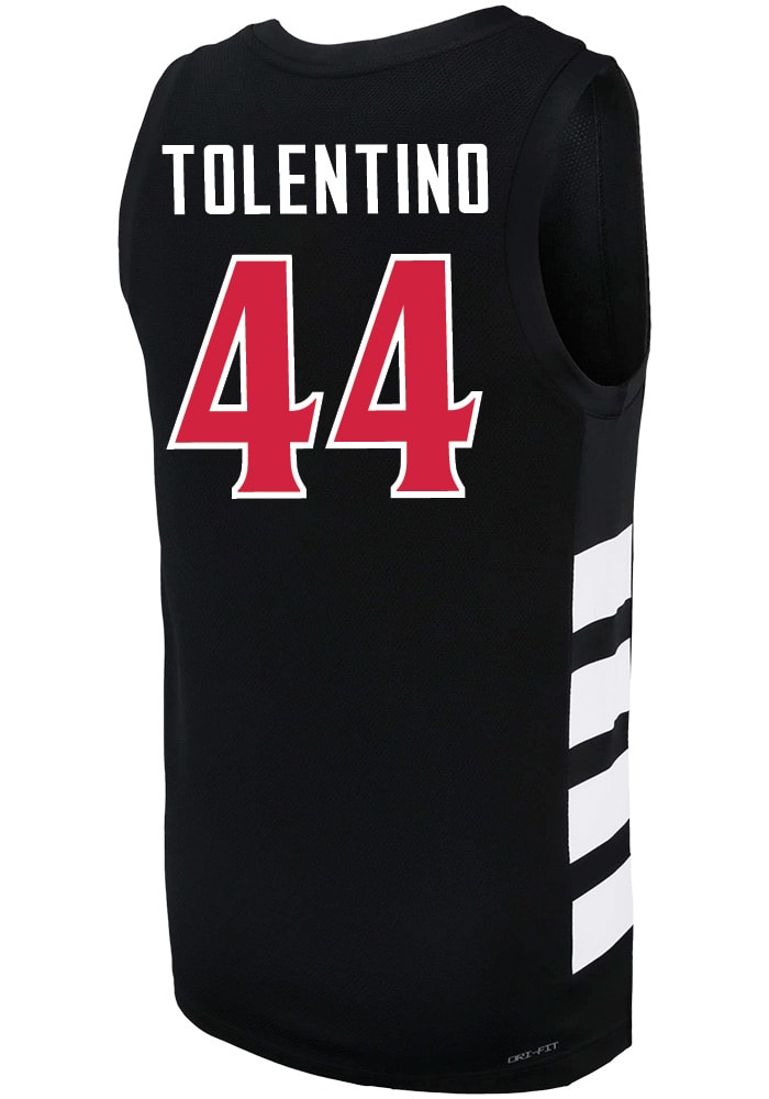Sage Tolentino Nike Cincinnati Bearcats Black Replica Name And Number Jersey