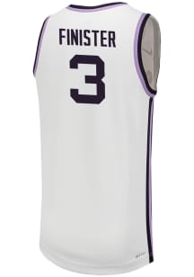 Dorian Finister  Nike K-State Wildcats White Replica Name And Number Jersey