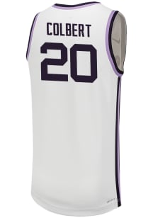 Jerrell Colbert  Nike K-State Wildcats White Replica Name And Number Jersey