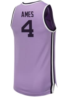 Dai Dai Ames  Nike K-State Wildcats Lavender Replica Name And Number Jersey