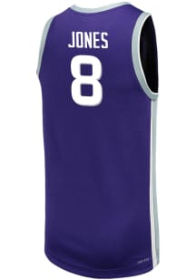 RJ Jones  Nike K-State Wildcats Purple Replica Name And Number Jersey