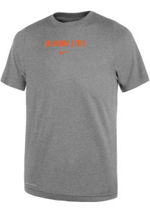 Nike Oklahoma State Cowboys Toddler Grey Team Issue Short Sleeve T-Shirt