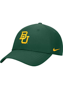 Nike Baylor Bears Club Cap Unstructured ADJ Adjustable Hat - Green