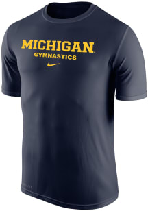 Nike Michigan Wolverines Navy Blue Legend Short Sleeve T Shirt