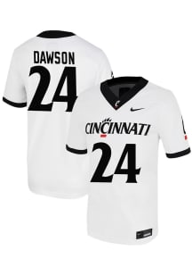 Victor Dawson  Nike Cincinnati Bearcats White NIL Game Name And Number Football Jersey