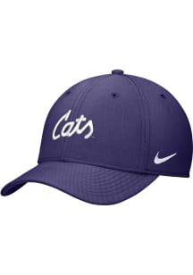 Nike Purple K-State Wildcats Rise Swoosh Adjustable Hat