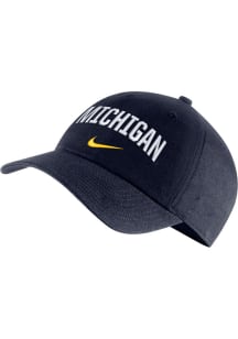 Nike Michigan Wolverines H86 Arch Adjustable Hat - Navy Blue