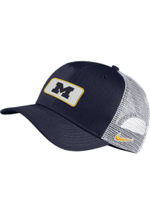 Nike Navy Blue Michigan Wolverines C99 Trucker Adjustable Hat