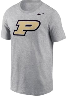 Nike Purdue Boilermakers Grey Primary Logo Legend Short Sleeve T Shirt