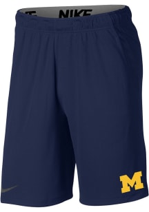 Mens Michigan Wolverines Navy Blue Nike Hype Shorts