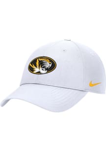 Nike Missouri Tigers Club Cap Unstructured ADJ Adjustable Hat - White