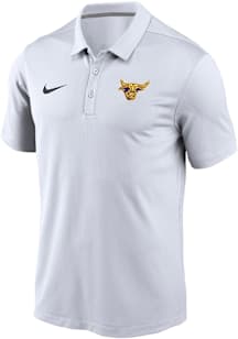 Nike Minnesota State Mankato Mavericks Mens White Varsity Primary Team Logo Short Sleeve Polo