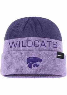 K-State Wildcats Nike Terra Cuff Mens Knit Hat - Lavender