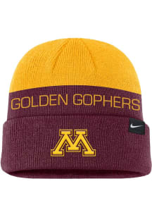 Minnesota Golden Gophers Nike Terra Cuff Mens Knit Hat - Maroon