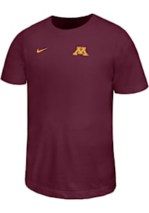 Nike Minnesota Golden Gophers Youth Maroon Legend Small Logo Short Sleeve T-Shirt