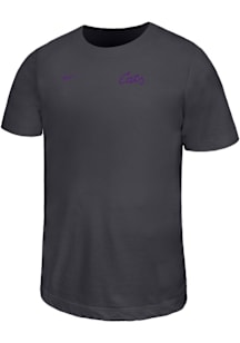 Nike K-State Wildcats Youth Black Legend Small Logo Short Sleeve T-Shirt