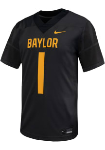 Nike Baylor Bears Charcoal Game Replica Football Jersey