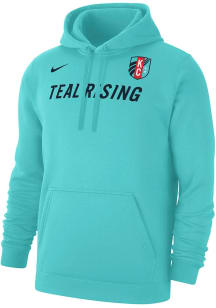 Nike KC Current Mens Teal Teal Rising Long Sleeve Hoodie